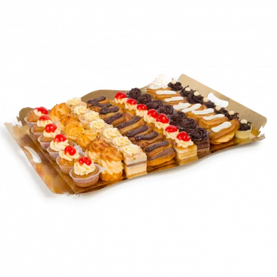 MINI PASTELITOS SURTIDOS(8 VARIEDADES)