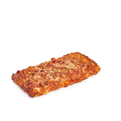 Pizza Jamón y Queso Rectangular