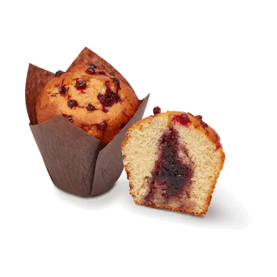Muffin Passion Red 110 g - Caja de 20 uds