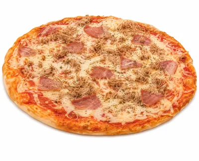 PIZZA DE ATUN Y BACON