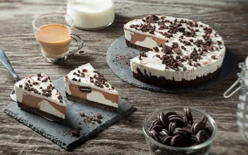 TARTA OREO CON MINI OREO