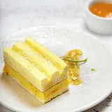 Entremet Mango i Fruita de la Passió